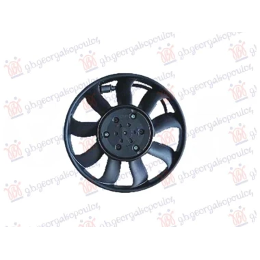 VENTILATOR 3.0 DIZEL - 4.0 BENZIN (MOTOR+ELISA) (DESNO) (390mm) (600W)