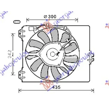 VENTILATOR A/C 1.9 JTD-DDiS