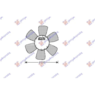 VENTILATOR (+A/C) (MOTOR+ELISA) BEN-DIZ