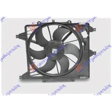 VENTILATOR BEN (38cm) KLIZNO-NA SRAF