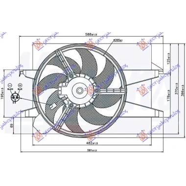 VENTILATOR (BEN/DIZ) +A/C DUGULJ. DZEK
