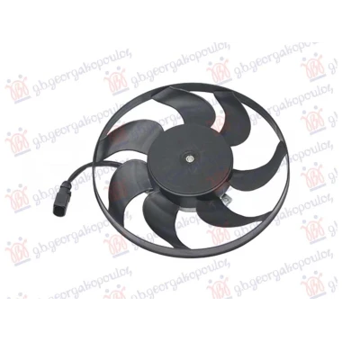 VENTILATOR BENZIN/DIZEL (MOTOR+ELISA) (295mm) (2 PIN)
