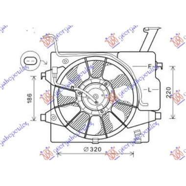 VENTILATOR COMPLET BENZIN