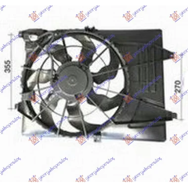 VENTILATOR KOMPL 1.6-2.0-2.4BEN 460mm 3P
