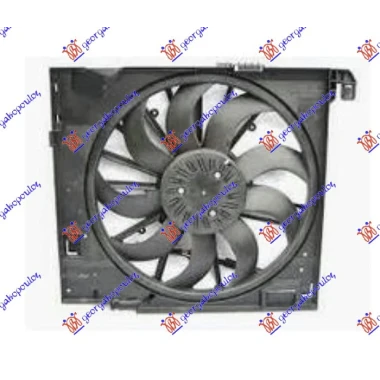 VENTILATOR KOMPL. 3.0 DIZEL