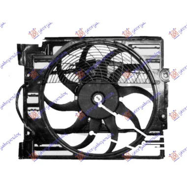 VENTILATOR KOMPL. BENZIN (400mm) (4 PIN)