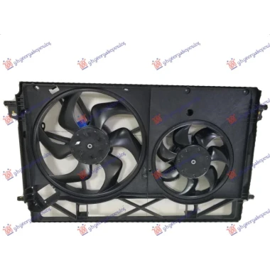 VENTILATOR KOMPL. DUPLI 1.6 CDTi DIZEL