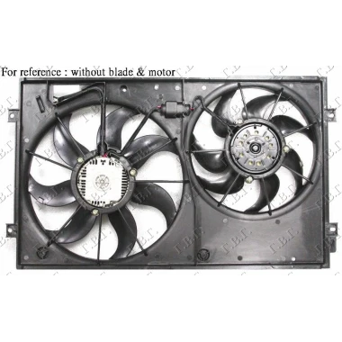 VENTILATOR KOMPL.(280mm)(OVAL.KONEKT)