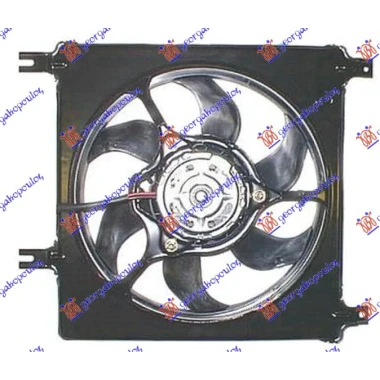 VENTILATOR KOMPL.+A/C BENZIN(4 SRAFA)