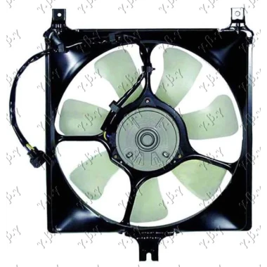 VENTILATOR KOMPL.+A/C BENZIN(4 SRAFA)