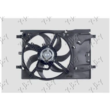 VENTILATOR KOMPLET 1.0-1.2-1.4 16V BENZI