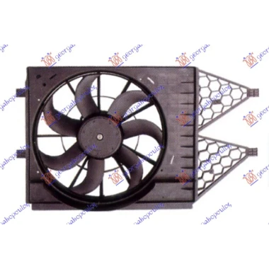 VENTILATOR KOMPLET 1.2-1.4TSI/1.2-1.9TDi
