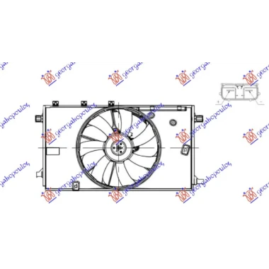 VENTILATOR (KOMPLET) 1.2 BENZIN