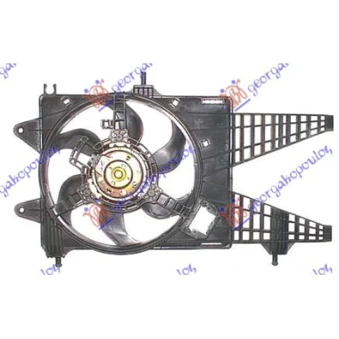VENTILATOR KOMPLET 1.3MULTIJET +/-A/C