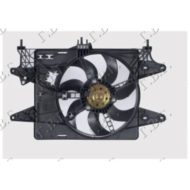 VENTILATOR KOMPLET 1.4 BENZIN+A/C