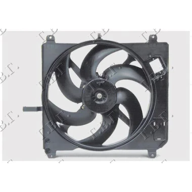 VENTILATOR KOMPLET 1.4cc +A/C BENZIN
