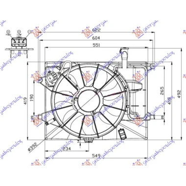 VENTILATOR KOMPLET