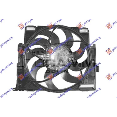 VENTILATOR KOMPLET 1.5 BENZIN (495mm)
