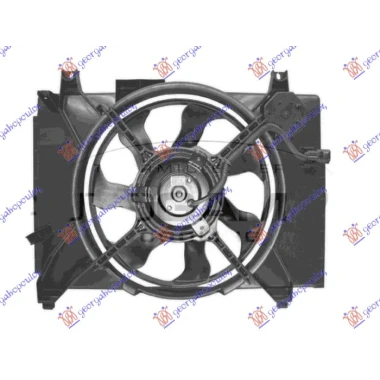 VENTILATOR KOMPLET  1.5 DIZ -AC (2 PIN)