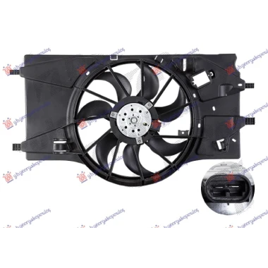 VENTILATOR KOMPLET 1.5/2.0 DIZEL - 1.6/2.0 BENZIN