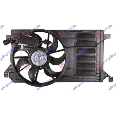 VENTILATOR KOMPLET 1.6-2.0i 16V (JEDAN)