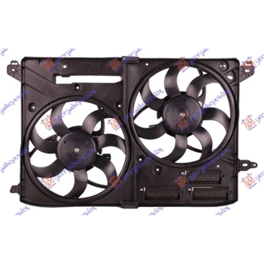 VENTILATOR KOMPLET 1.6 BENZIN