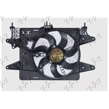 VENTILATOR KOMPLET 1.6 BENZIN +A/C
