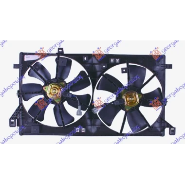 VENTILATOR KOMPLET 1.6i-16V (DUPLI)