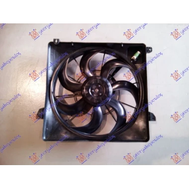VENTILATOR KOMPLET (2.0/2.2 CRDi) (480mm) (3 PIN)