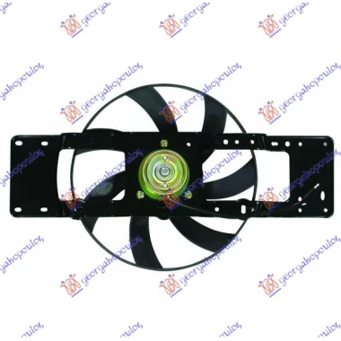 VENTILATOR HLADNJAKA KOMPLET (BENZIN) (-AC) (30cm)