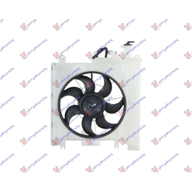 VENTILATOR KOMPLET +A/C 1.0cc BENZ