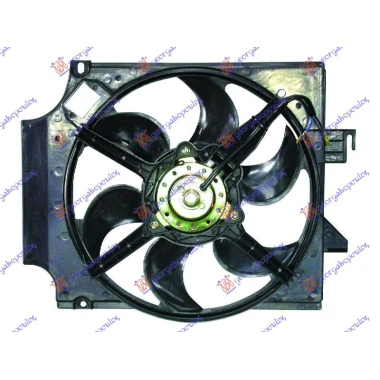 VENTILATOR KOMPLET (+A/C) 2.0 BENZIN