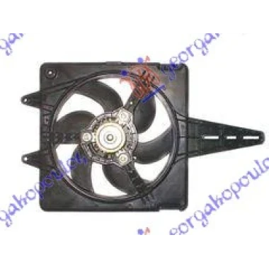 VENTILATOR KOMPLET  - A/C  BENZIN