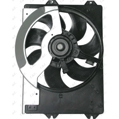 VENTILATOR KOMPLET(-A/C)BENZIN