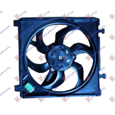 VENTILATOR KOMPLET BEN -AC (340mm) 2 PIN