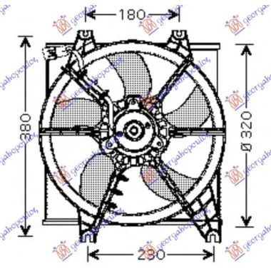 VENTILATOR KOMPLET BEN-DIZ (MANUEL-AUTOM