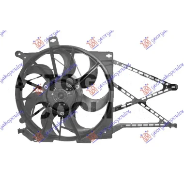 VENTILATOR KOMPLET BENZ. (Z14XER-Z18XE)