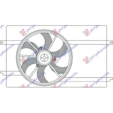VENTILATOR KOMPLET BENZIN
