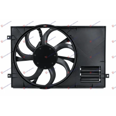 VENTILATOR KOMPLET (BENZIN) (460mm) (4 PIN) (NRF)