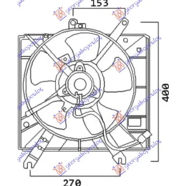 VENTILATOR KOMPLET BENZIN