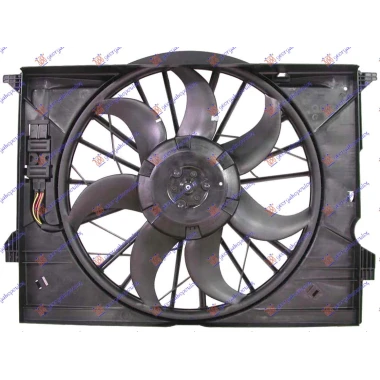 VENTILATOR KOMPLET BENZIN-DIZEL