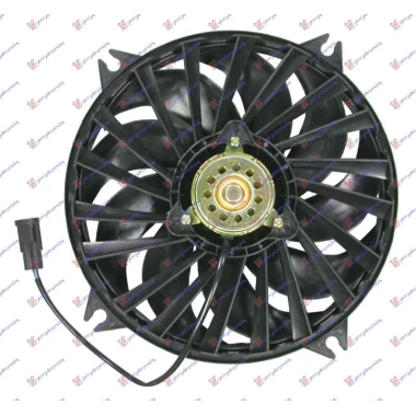 VENTILATOR KOMPLET BENZIN-DIZEL (38cm)