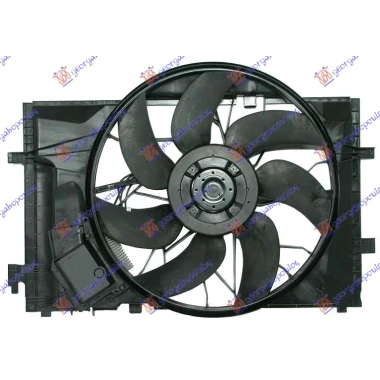 VENTILATOR KOMPLET BENZIN-DIZEL