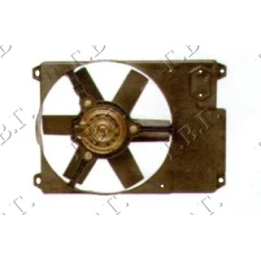 VENTILATOR KOMPLET (BENZIN-DIZEL) - A/C