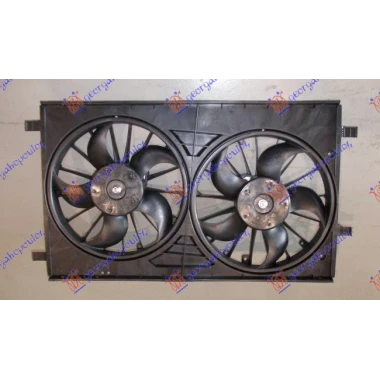 VENTILATOR KOMPLET BENZIN-DIZEL DUPLI