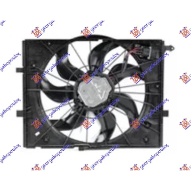 VENTILATOR KOMPLET BENZIN-DIZEL-HIBRID