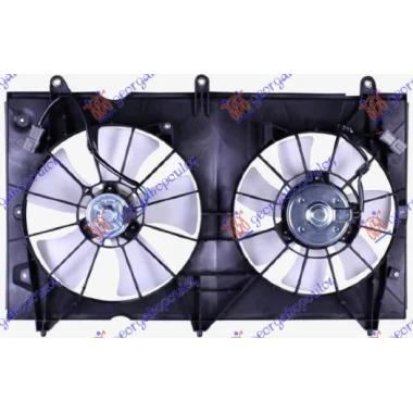 VENTILATOR KOMPLET DUPLI (2.0-2.4 BENZ)