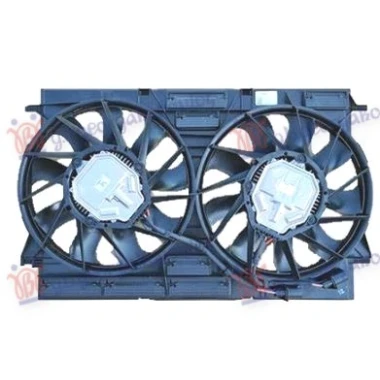 VENTILATOR KOMPLET DUPLI 3.0/4.0 BENZIN/HYBRID - 3.0 BENZIN/HIBRID (600W) (600W)
