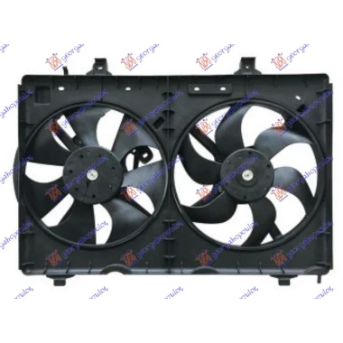 VENTILATOR KOMPLET DUPLI BENZ-DIZEL