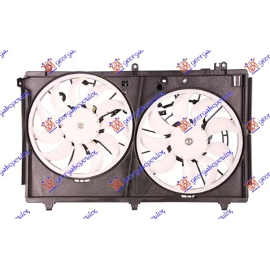 VENTILATOR KOMPLET DUPLI BENZIN